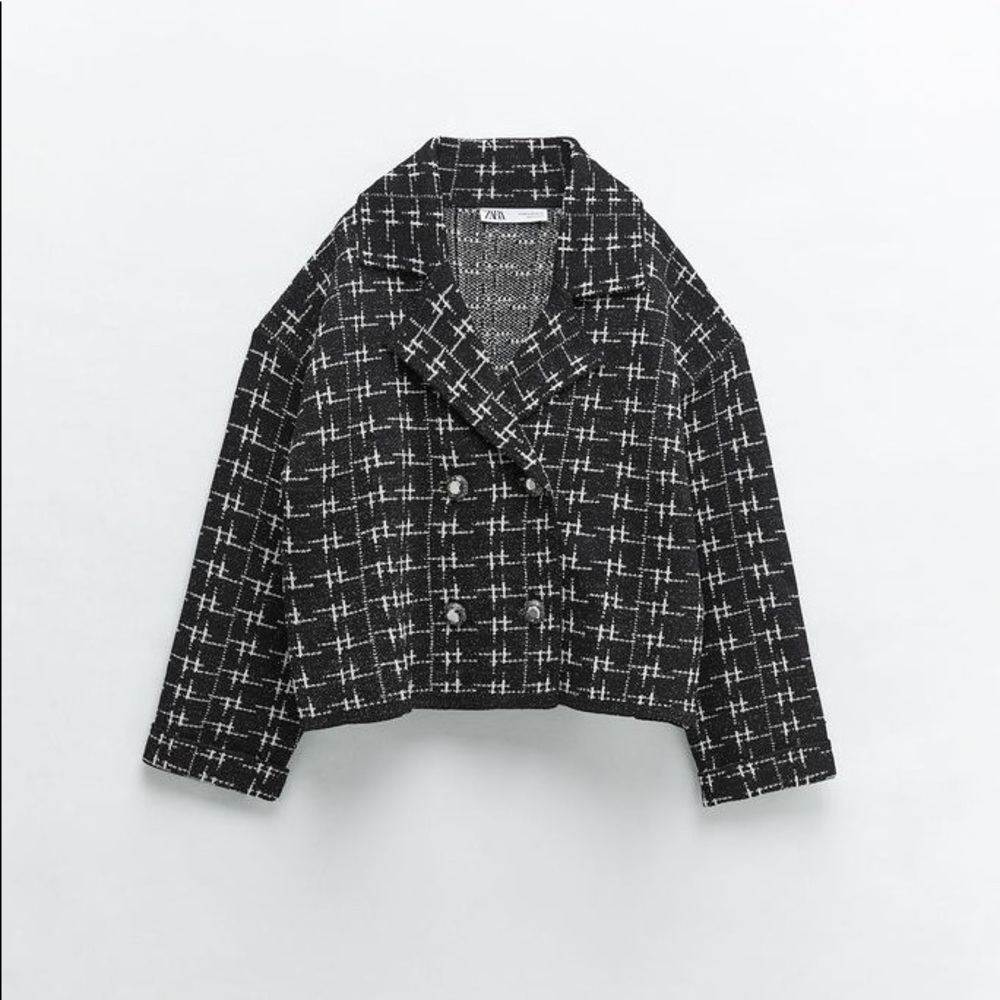 Metallic Thread Knit Cardigan